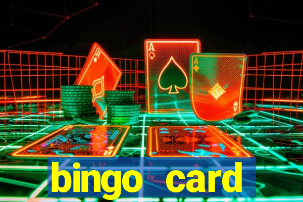bingo card generator with pictures